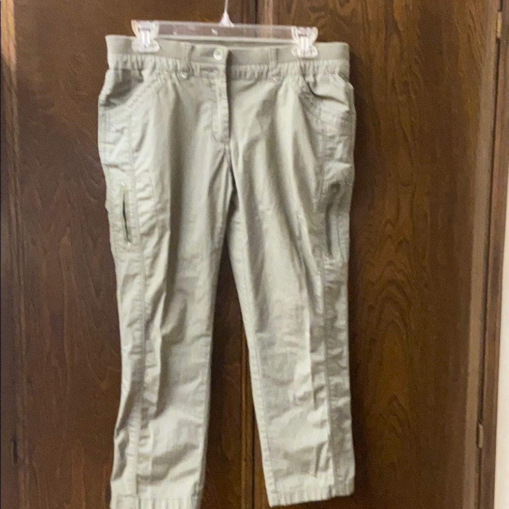 Chico’s stretch cargo pants
